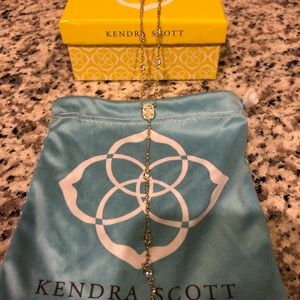 Kendra Scott Claudia Gold Lariat Necklace